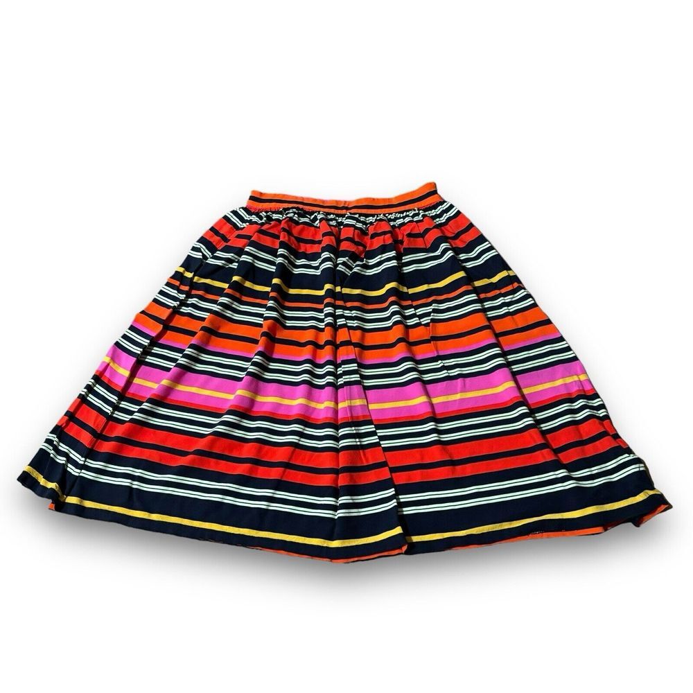 ECI New York Women's Striped Skirt A-Line Size Small 26 x‎ 25